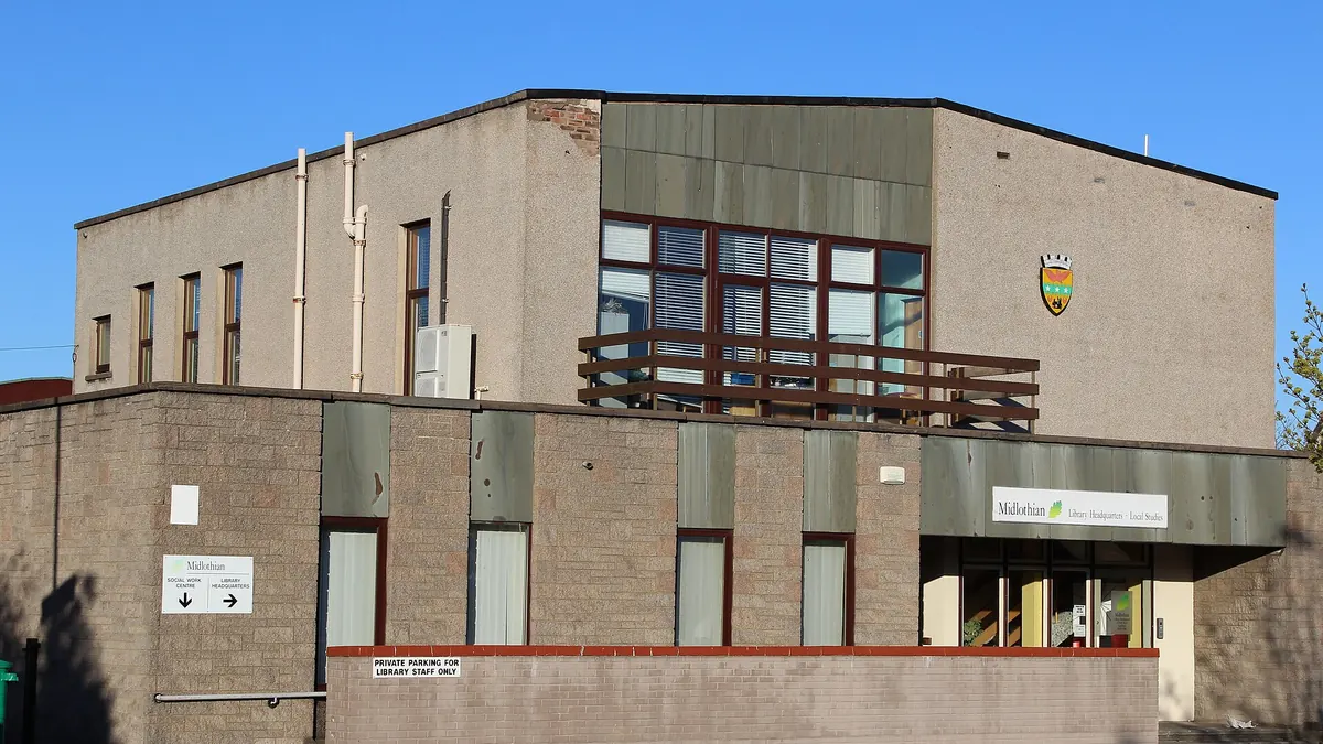 Midlothian Library Headquarters in Loanhead